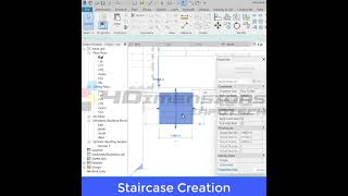 Revit Tutorials Creating Stair By Component [upl. by Trix]