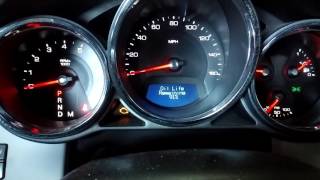 2009 Cadillac CTS oil light reset [upl. by Romo]