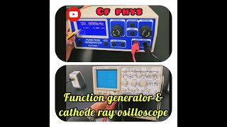 541  Cathoderay tube of oscilloscope [upl. by Alard]