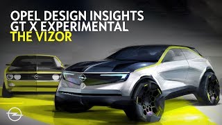 Opel GT X Experimental  Design Insights  The Vizor [upl. by Palla]