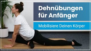 Dehnübungen für Anfänger ➡️ 15 Minuten Stretching von Kopf bis Fuß [upl. by Bobbe405]