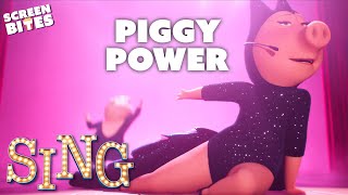 Piggy Power Reese Witherspoon  Sing 2016  Screen Bites [upl. by Kosse]