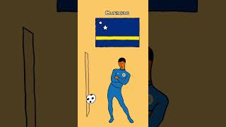 football animation funny Curacao [upl. by Aniaj921]