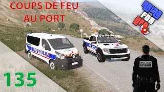 Arma 3 Life POLICE  Episode n°135  Coups de feu au port  Accidents [upl. by Arabele]