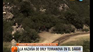 Visión 7 La hazaña de Orly Terranova en el Rally Dakar [upl. by Htide]