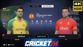 Cricket 24 PS5  Full Gameplay 4K HDR [upl. by Arammat]