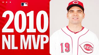 Joey Vottos NL MVP season Full 2010 highlights 37 HR 113 RBI 424 OBP [upl. by Laeynad669]