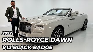 2022 RollsRoyce Dawn V12 Black Badge [upl. by Allsopp]