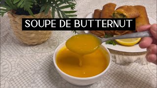 Soupe de Butternut 😋 Recette Simple Facile et Rapide  Au Cookeo  ou pas [upl. by Lekim]