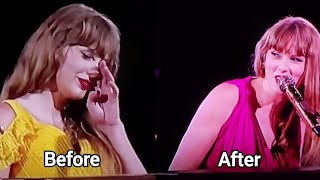 Taylor Swift performances BEFORE VS AFTER Dating Travis Kelce at eras tour [upl. by Naraa]