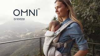 Ergobaby Omni Breeze Carrier  Designed for Adventure [upl. by Liban]