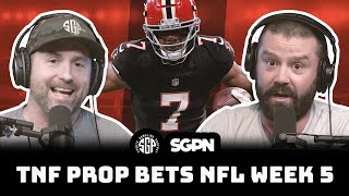 Bucs vs Falcons Epic Thursday Night Football Prop Bets [upl. by Acirema]