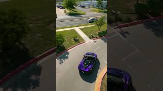 McLaren 720S Spider Drone POV mclaren automobile 720s supercars [upl. by Idalia502]