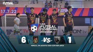 FULL MATCH LIGA FUTSAL PROFESIONAL 20232024 Blacksteel vs Pendekar United [upl. by Lenej]