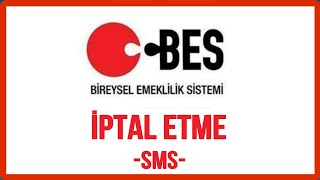 Sms ile Bireysel Emeklilik İptal Etme Nasıl Yapılır [upl. by Muslim]