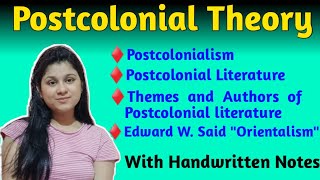 Postcolonialism  Postcolonial Literature  Postcolonial literary Theory  Orientalism [upl. by Stig]