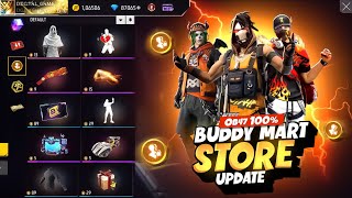 Ob47 New Buddy Mart Token Store Update  New Event Free Fire Bangladesh Server  Free Fire New Event [upl. by Hewe129]