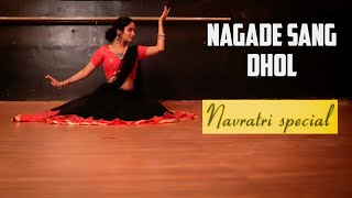 Nagade Sang Dhol Baje  Ramleela  Navratri Special  Beats and Taal  Richa Tiwari Choreography [upl. by Bonnell497]