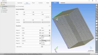 windAroundBuildings in simFlow [upl. by Akehsyt]