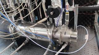 Cryogenic hydrostatic bearings in high speed rotordynamic test rig Precooling process 1 [upl. by Aseek]