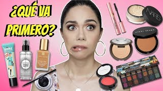 ¿QUÉ VA PRIMERO EL ORDEN PARA APLICAR EL MAQUILLAJE  MARIEBELLE COSMETICS [upl. by Arutek]