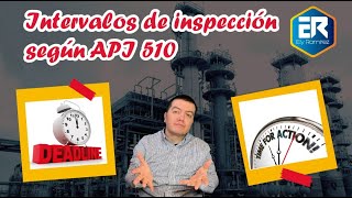 Como establecer los intervalos de inspeccion en recipientes a presion segun API 510 [upl. by Depoliti]