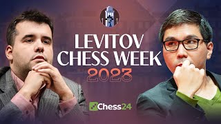 Nepo amp Svidler Tied For 1st Can Vishy amp Aronian Catch Them Levitov Chess Week 2023 Rds 1014 [upl. by Aissert]