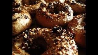 Easy Whole Wheat Everything Bagels [upl. by Vocaay]