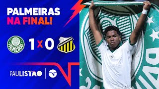 ILUMINADO ENDRICK CRAVA E VERDÃO VAI FAZER A FINAL CONTRA O SANTOS  PALMEIRAS 1X0 NOVORIZONTINO [upl. by Asinet666]