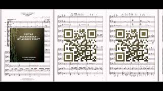 Nadias ThemeMichael Strogoff VCosma Sheet music for 6 guitars [upl. by Teferi588]