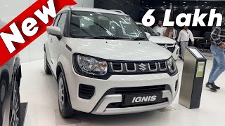 2025 New IGNIS 6 Lakh  MARUTI SUZUKI IGNIS 2025 REVIEW  NEW IGNIS WHITE REVIEW  IGNIS 2025 [upl. by Ansela]