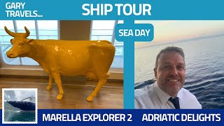 Marella Explorer 2  Ship Tour amp Sea Day  Adriatic Delights  Solo Cruise [upl. by Monarski]