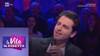 Giampaolo Morelli il cinema la TV lamore  La vita in diretta 25012019 [upl. by Dragde]