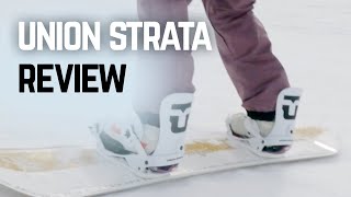 Union Strata Snowboard Binding Review [upl. by Coyle]