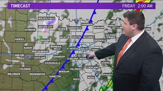 DFW Weather Will we get snow or ice Latest forecast and timeline as a cold front moves in [upl. by Toffic446]