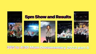 365 TO 430 MUMMERS DOCUMENTARY 2023 PART 6 5PM SHOW AND RESULTS [upl. by Aket929]