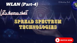 Spread Spectrum Modulation Technologies Part 4  FHSS  DSSS  OFDM wifi technology wireless [upl. by Annodas]