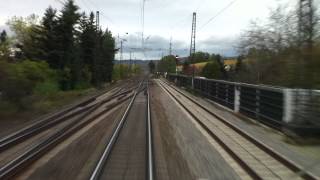 HD720cam  Führerstandsmitfahrt  Müllheim  Freiburg  Riegel Malterdingen [upl. by Lavern]