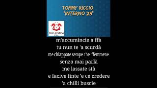 Tommy Riccio Interno 23 Base Karaoke [upl. by Janie]