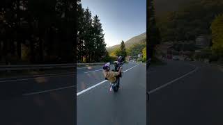 Basics ❤️ supermoto wheelie [upl. by Mauri]