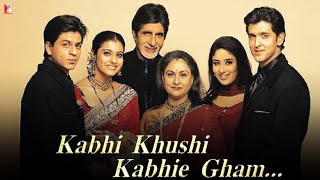 Kabhi khushi kabhi gham full movie in hindi review and explain full story  Shahrukh Khan  Kajol [upl. by Atteloj]