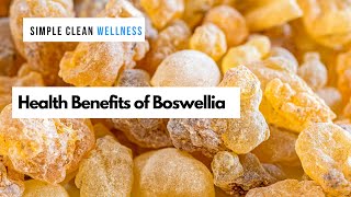 Health Benefits of Boswellia  Boswellia Serrata  Indian Frankincense [upl. by Lebasi]