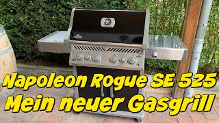 Napoleon ROGUE SE 525  Neuer Gasgrill  Grillvorstellung 2020er Modell [upl. by Engamrahc]