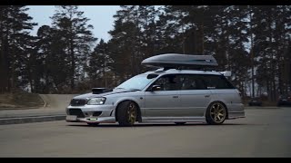 Subaru Legacy BH5 EJ208  day and night  watch in 4K [upl. by Sufur416]