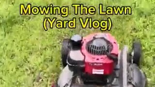 Lawn Mowing Yard Vlog [upl. by Chladek]