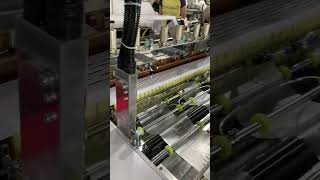 HighSpeed ThreeLine Vest Bag Making Machine Static Display [upl. by Yahsed]