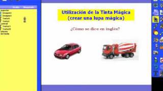 Tutorial ActivInspire construir lupa mágicatinta mágica  Jesús A Alonso Rueda [upl. by Sherie]