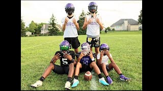 MIDDIES VS HAMILTON FOOTBALL PREP WEEK x 7th8th grade [upl. by Addam]