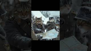 War in Cold Regions cats shorts cat army [upl. by Irap987]