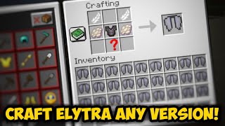 How to Craft Elytra in Minecraft  All Editions [upl. by Thirza316]